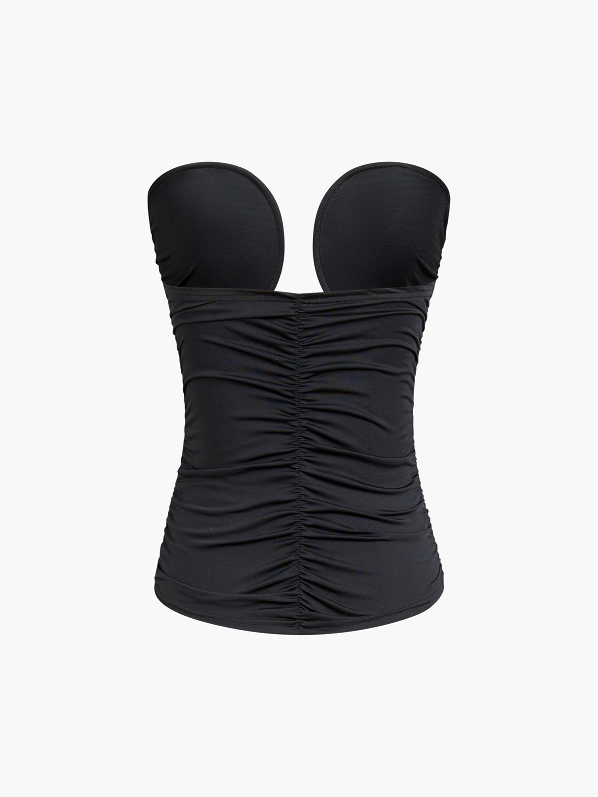 Stroppeløs bøylebustier-topp