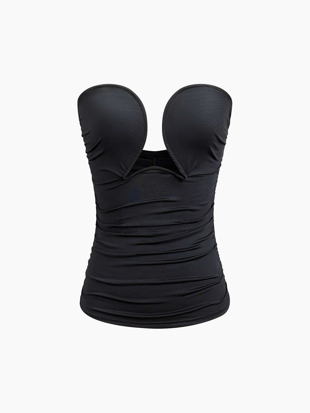 Stroppeløs bøylebustier-topp