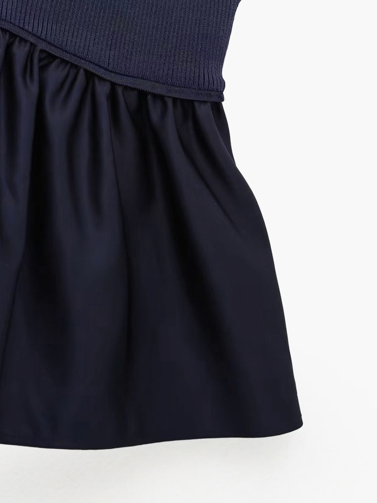 Volangbesatt Crop Cami-topp