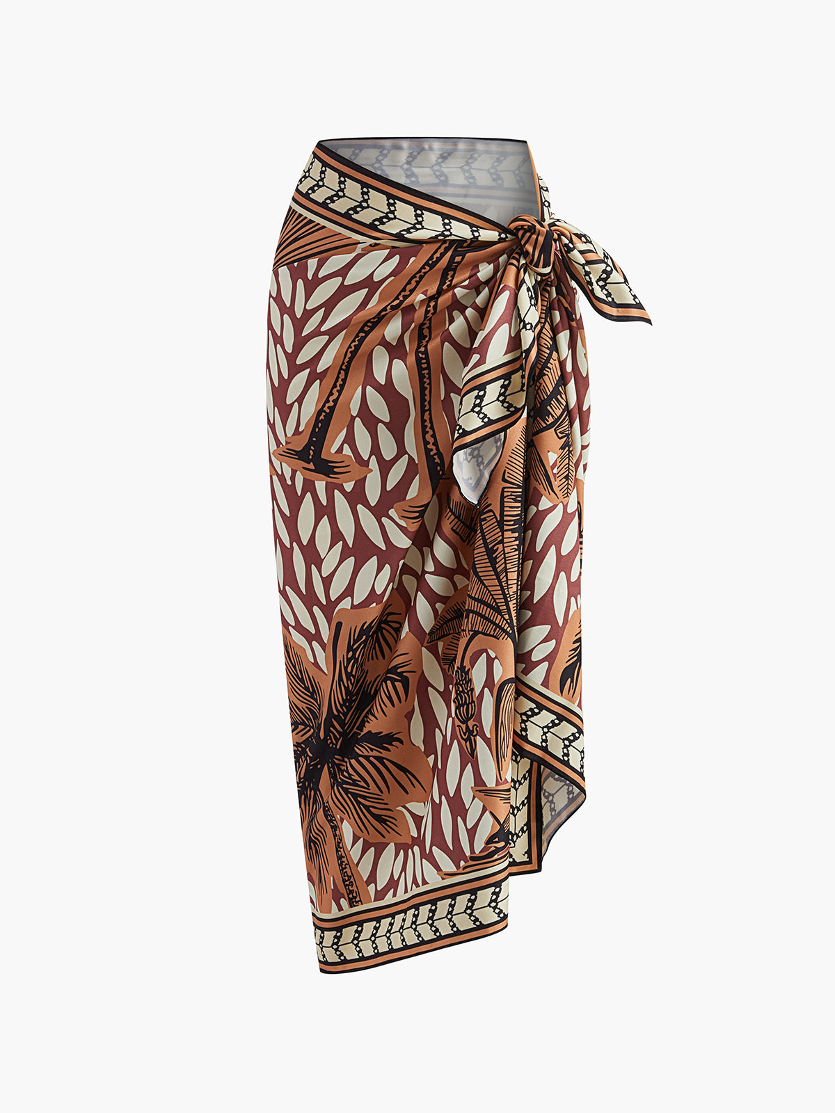 Blomsterprint knyttet cover-up