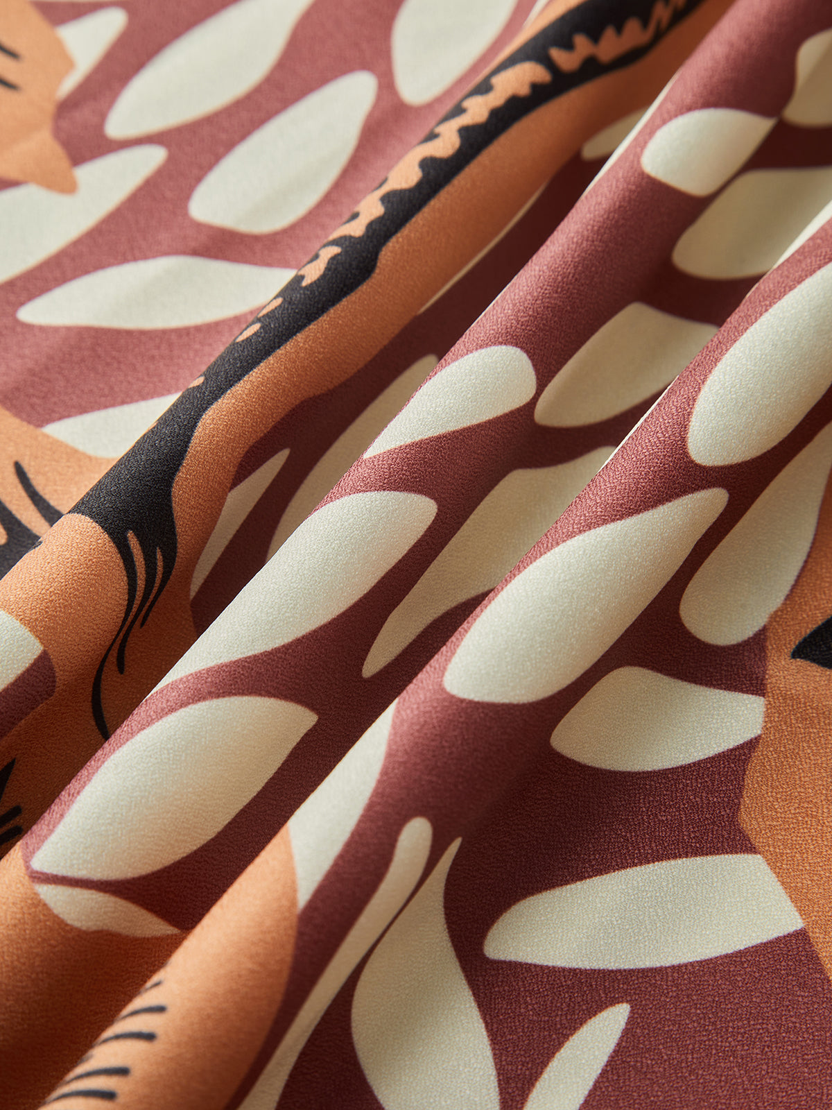 Blomsterprint knyttet cover-up