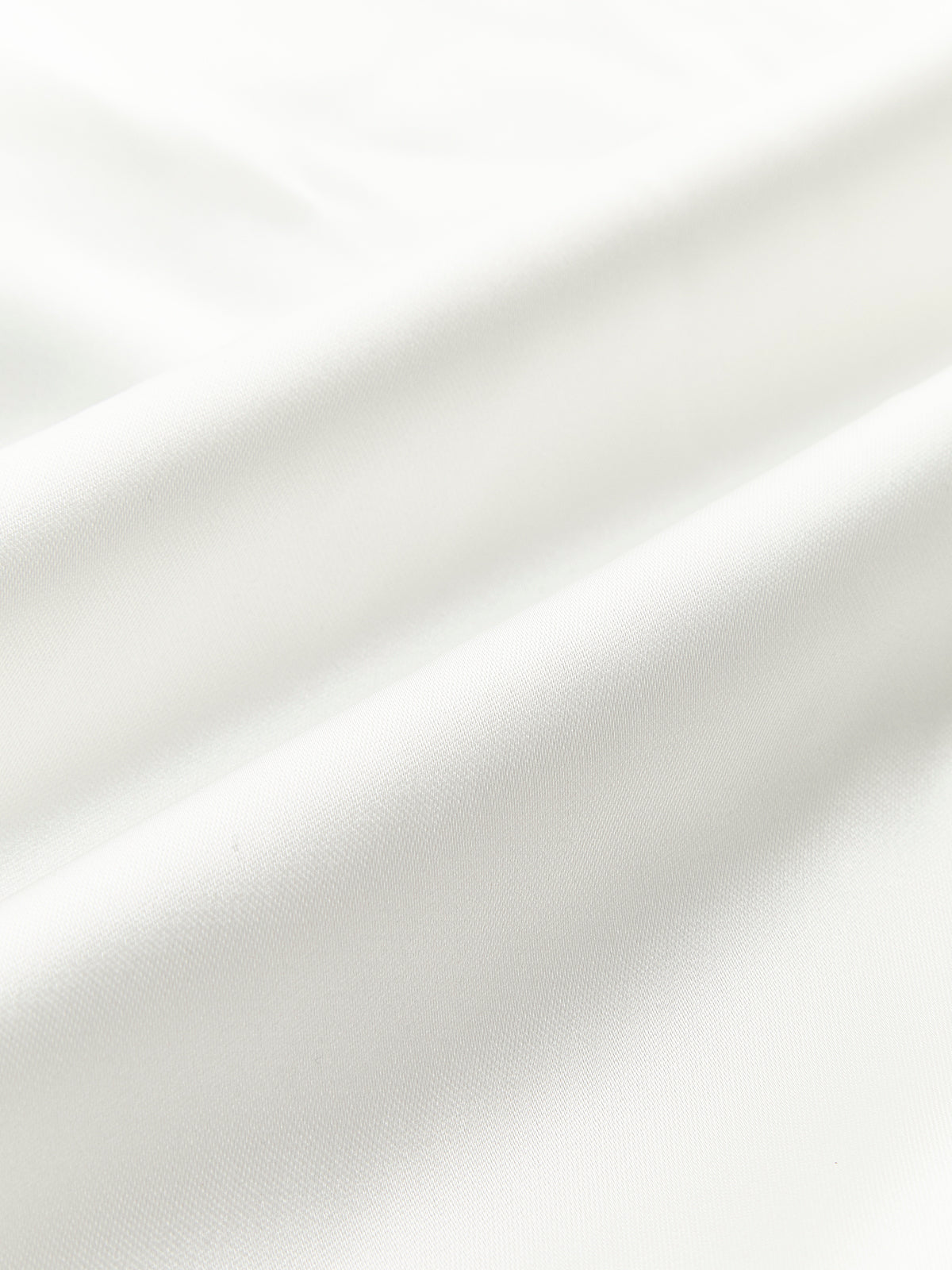 V-hals plissert langermet bluse