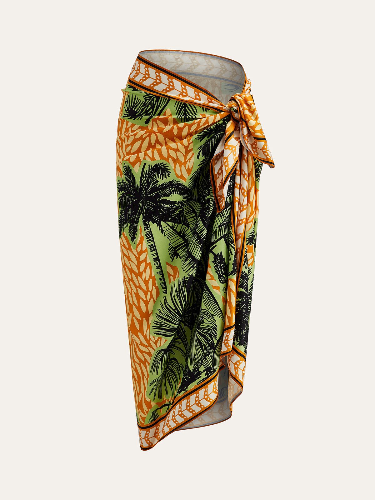 Blomsterprint knyttet cover-up