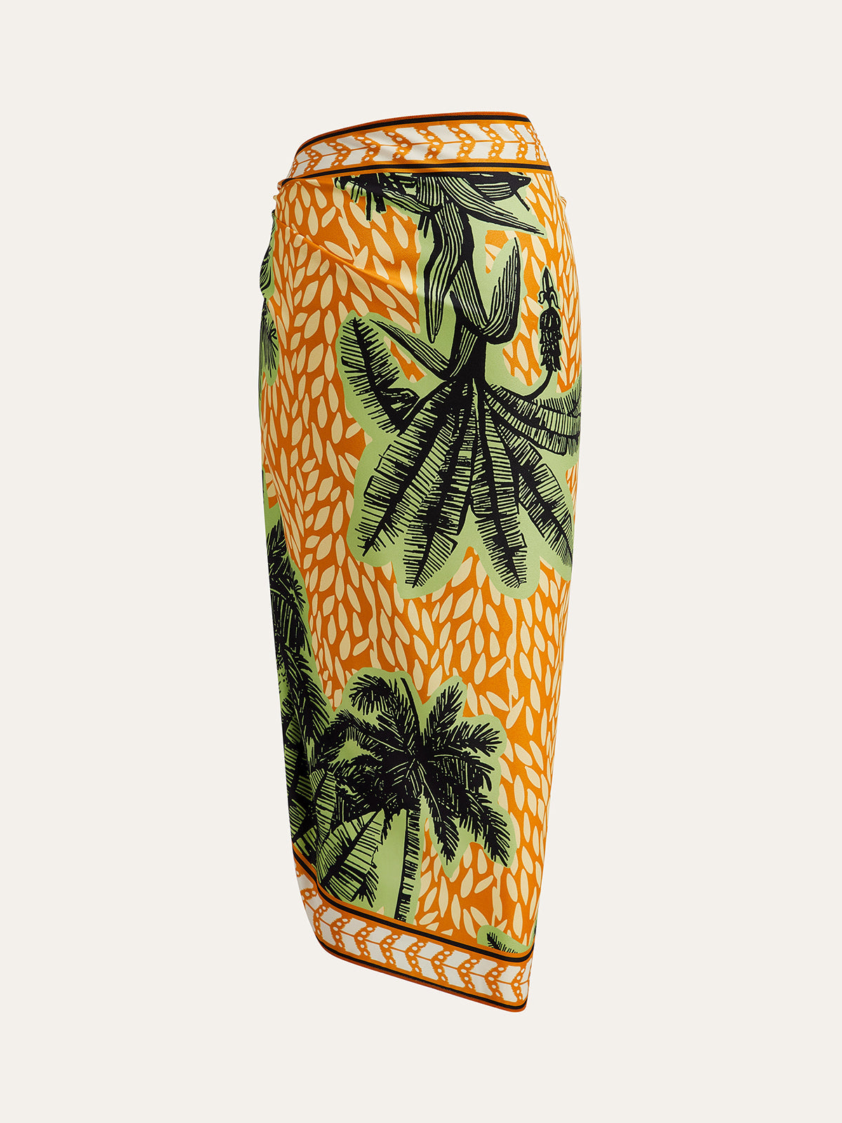 Blomsterprint knyttet cover-up