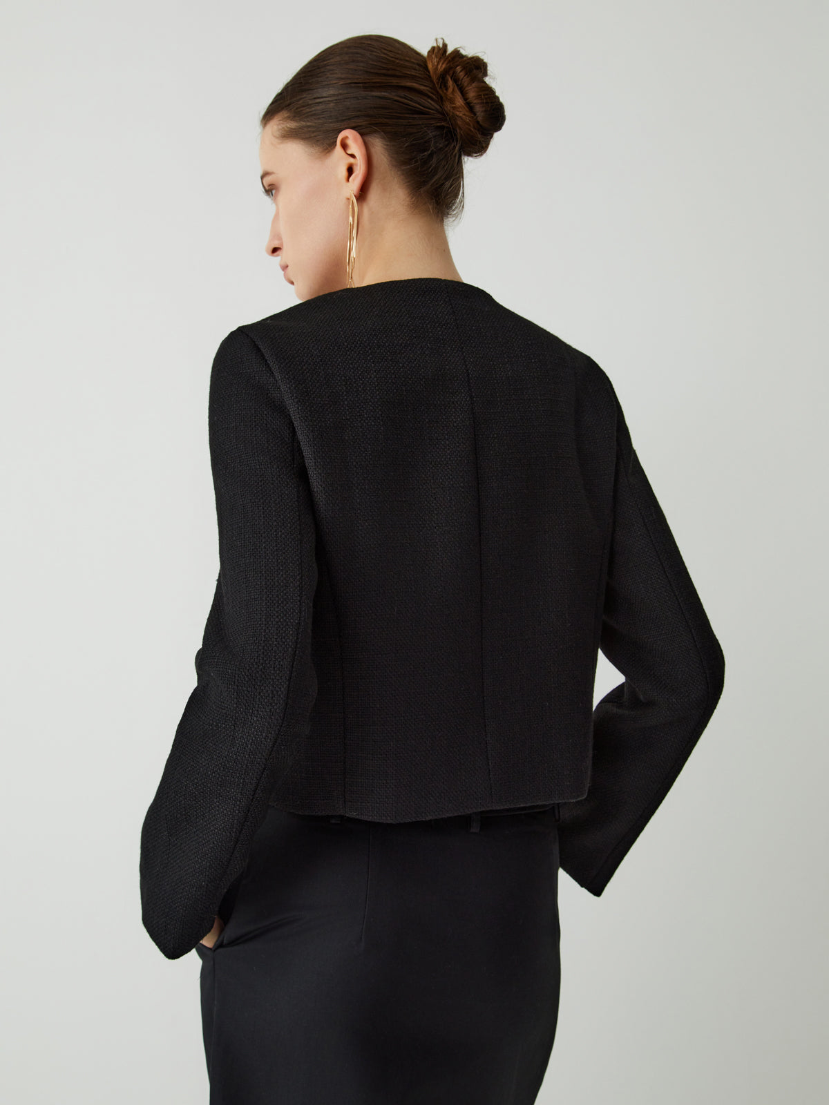 Vintage Button Tweed Jacket