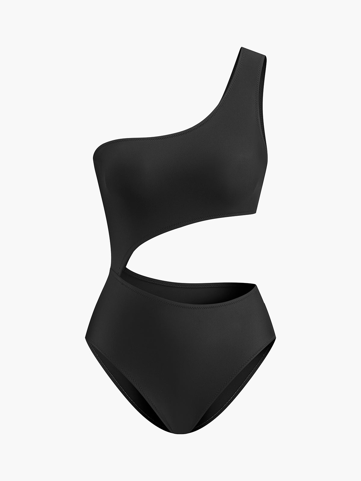 Asymmetrical Cutout One-Piece Swimsuit