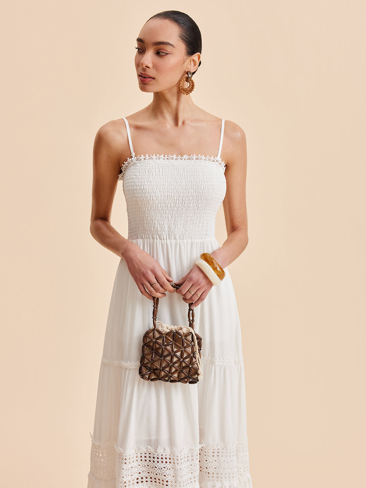 Smocked Cami-kjole 